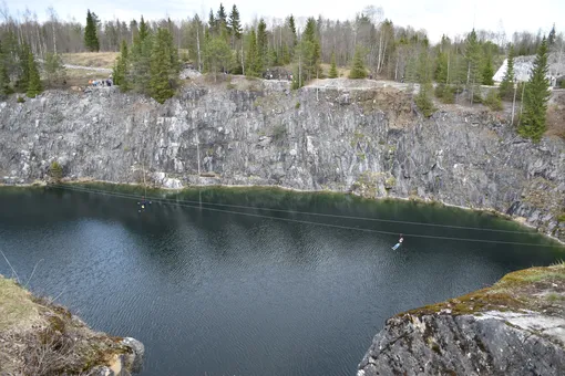 Мраморный карьер Рускеала