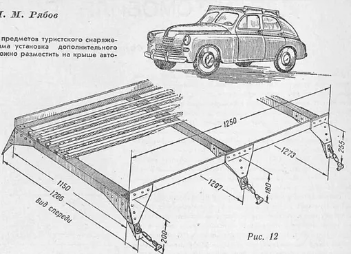 багажник для победы багажник для победы