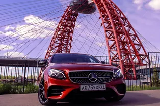 Красная стрела: тест Mercedes-AMG E 43