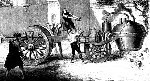 Первое автомобильное происшествие, 1771 год Первое автомобильное происшествие, 1771 год