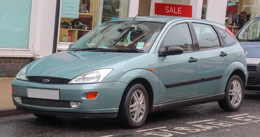 Ford Focus blue green