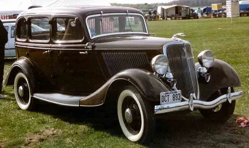 Ford Model 40 — вариант из семейства Model B, наиболее близкий к нашей М-1. Ford Model B black