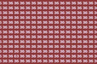 Только обладатель орлиного зрения способен за 7 секунд отыскать 63 на этой картинке! Справитесь?