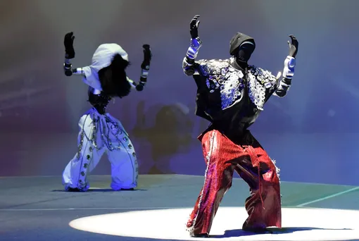 Galazy Corp robot dancers