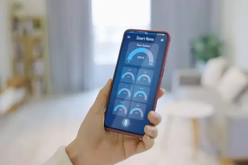 smartphone app for home HVAC