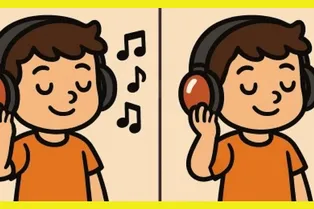 Юный меломан: сможете найти 3 отличия между картинками за отведенное время? Юный меломан: сможете найти 3 отличия между картинками за отведенное время?