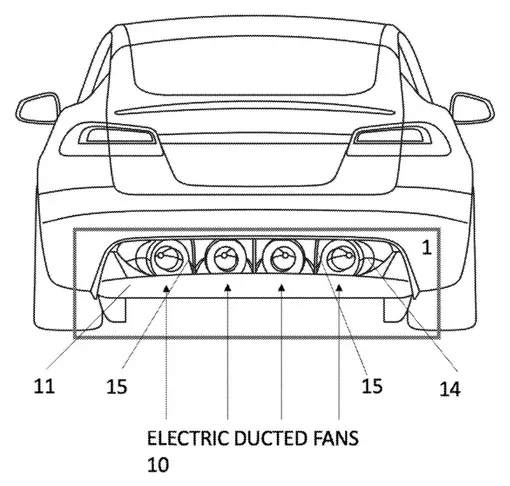 electric fan car patent drawing electric fan car patent drawing