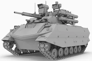 У боевого робота «Уран-9» нашлись недостатки У боевого робота «Уран-9» нашлись недостатки