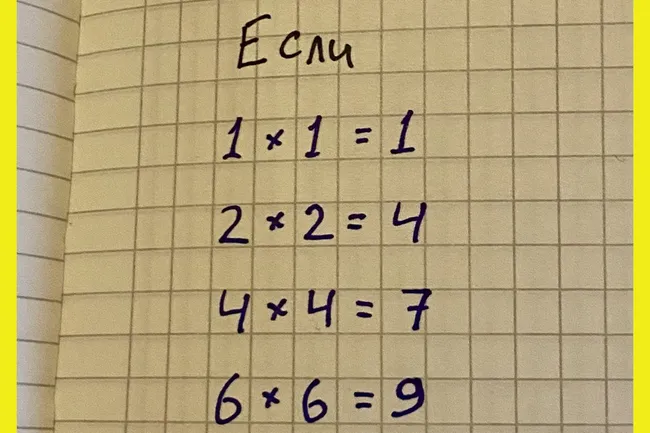 Единицы способны решить эту математическую головоломку из школьной тетради. А вам слабо?