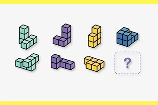 Быстрый тест на проверку IQ: продолжите цепочку фигур?