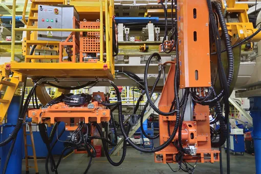 комплекс-«червь» для добычи руды