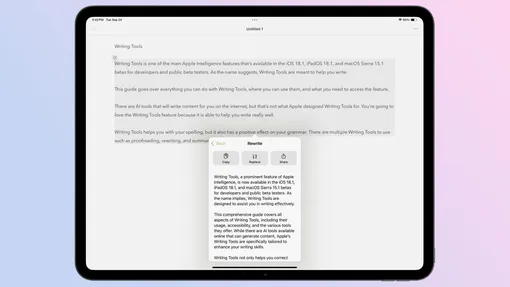 Производительность iPad 2026 вырастет, и он сможет работать с Apple Intelligence