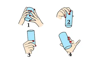 Узнайте свою личность по тому, как вы держите стакан Узнайте свою личность по тому, как вы держите стакан