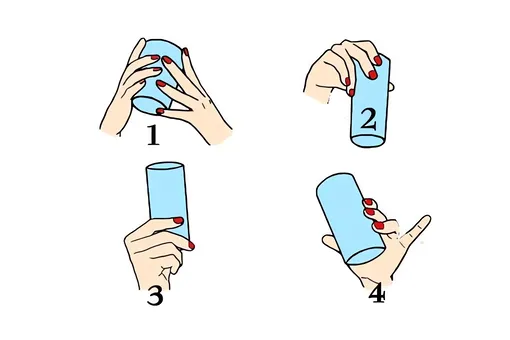 Узнайте свою личность по тому, как вы держите стакан Узнайте свою личность по тому, как вы держите стакан