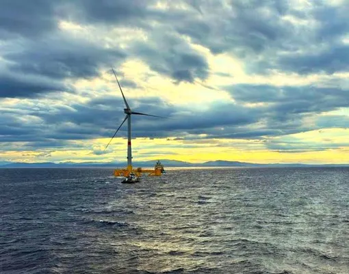 Éoliennes Flottantes du Golfe du Lion ветряная электростанция
