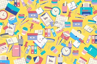 Взбодритесь: найдите кофейную чашку, затерявшуюся среди канцелярских принадлежностей Взбодритесь: найдите кофейную чашку, затерявшуюся среди канцелярских принадлежностей