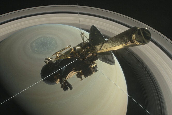 Cassini пройдет в рекордной близости от облаков Сатурна Cassini пройдет в рекордной близости от облаков Сатурна
