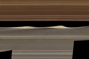 Удивительная фотография колец Сатурна: взгляд изнутри Удивительная фотография колец Сатурна: взгляд изнутри