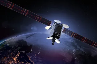 Разрушение спутника связи сняли на видео Разрушение спутника связи сняли на видео