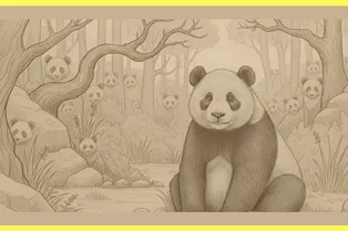 Затейливый тест на проверку внимательности и смекалки: а вы сможете верно сосчитать всех панд на картинке? Затейливый тест на проверку внимательности и смекалки: а вы сможете верно сосчитать всех панд на картинке?