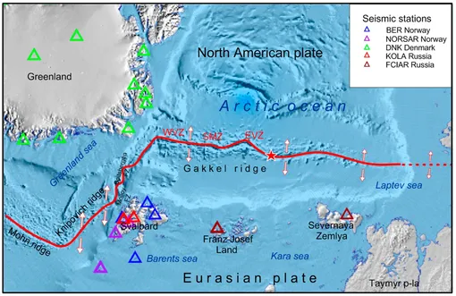 Хребет Гаккеля.