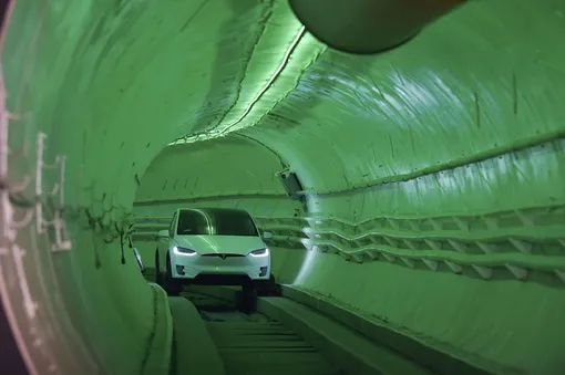 tunnel by boring company tunnel by boring company
