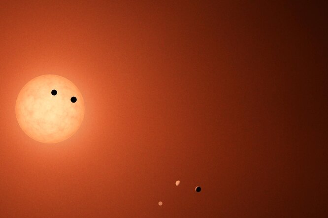 У планет в системе TRAPPIST-1 все-таки может быть атмосфера У планет в системе TRAPPIST-1 все-таки может быть атмосфера