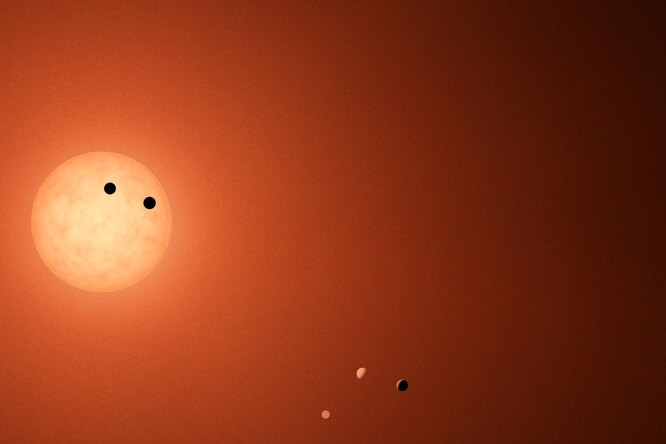 У планет в системе TRAPPIST-1 все-таки может быть атмосфера