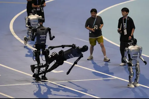 beijing humanoid robot games