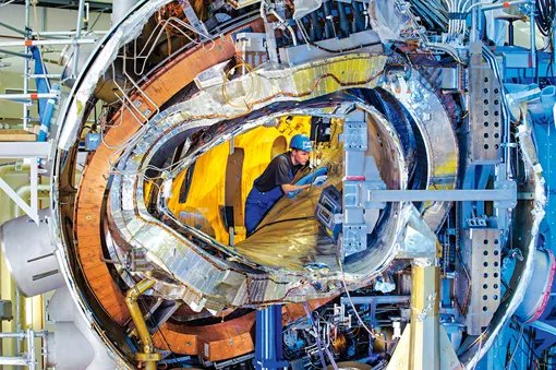 Строительство стелларатора Wendelstein 7-X