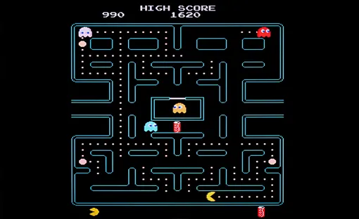 Скриншот из игры Pac-man video game