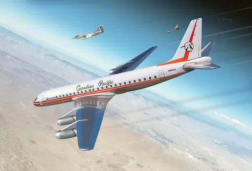 рекорд dc-8 скорость звука