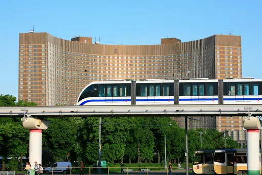 «Лента» города: как строили Московский монорельс и почему его решили снести «Лента» города: как строили Московский монорельс и почему его решили снести