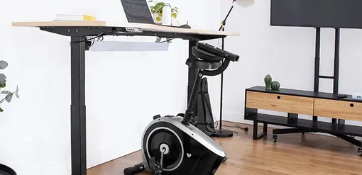 велотренажер и стол для стоячей работы велотренажер и стол для стоячей работы