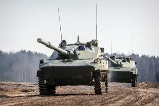 Из самоходной пушки сделают плавающий танк Из самоходной пушки сделают плавающий танк
