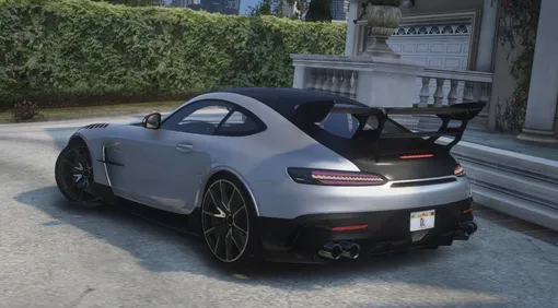 debadged mercedes amg gt black