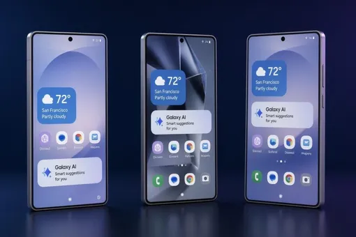 Samsung начала распространять интерфейс One UI 9 для линейки Galaxy S26 Samsung начала распространять интерфейс One UI 9 для линейки Galaxy S26