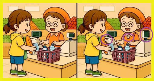 Ответ на головоломку с поиском отличий Ответ на головоломку с поиском отличий