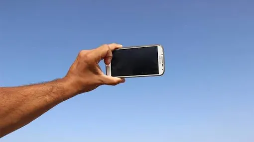 smartphone in hand smartphone in hand