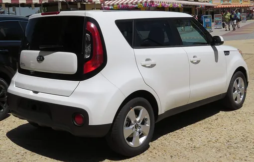 kia soul ps rear view kia soul ps rear view