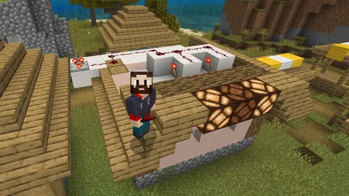 Гирлянда в Minecraft