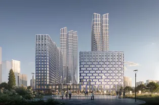 В «Южном порту» появятся волнистые небоскребы