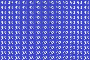Быстрая проверка зрения: найдите число 39 за 9 секунд Быстрая проверка зрения: найдите число 39 за 9 секунд