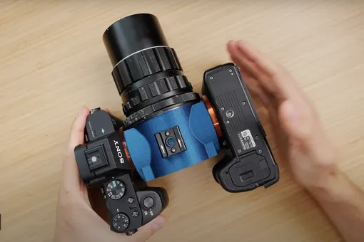 Фотограф соединил две камеры Sony a7 II для панорамных фото — интересный эксперимент! Фотограф соединил две камеры Sony a7 II для панорамных фото — интересный эксперимент!