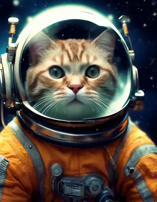 Кот-космонавт
