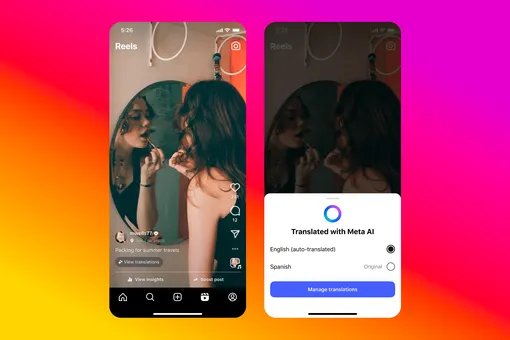 Meta* научилась использовать ИИ для озвучания видео в Instagram: освойте 100 языков сразу Meta* научилась использовать ИИ для озвучания видео в Instagram: освойте 100 языков сразу