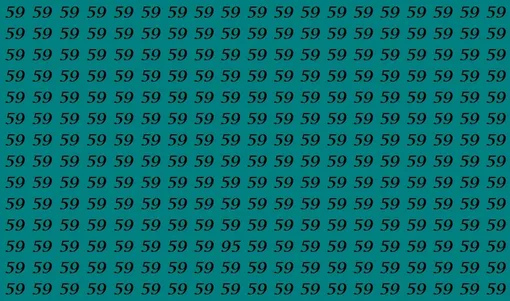 Найдите число 95 Найдите число 95