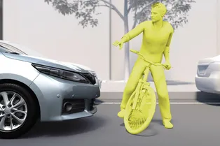 Toyota научилась видеть пешеходов ночью