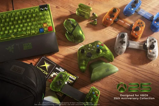 Xbox выпустила полупрозрачные зеленые аксессуары в честь 25-летия консоли Xbox выпустила полупрозрачные зеленые аксессуары в честь 25-летия консоли