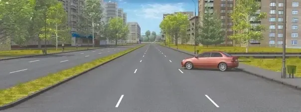 При каких условиях возможна стоянка таким способом?